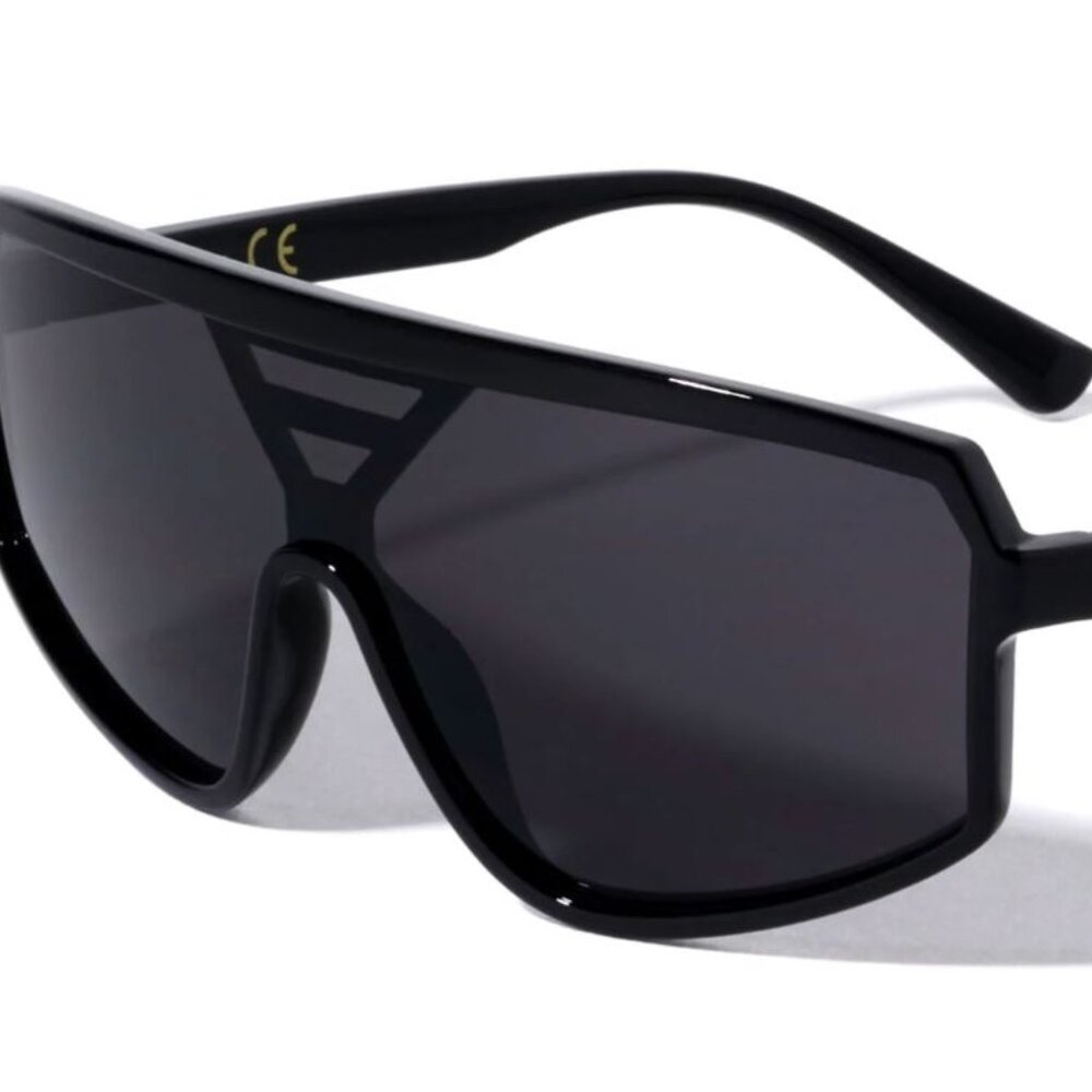 Men‎ Sports Sunglasses Fashion Designer Retro Black Lens Outdoor Driving  Large